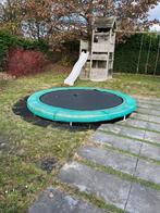 GRATIS trampoline, Kinderen en Baby's, Speelgoed | Buiten | Trampolines, Ophalen, Gebruikt