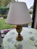 mooie lamp in messing, Huis en Inrichting, Ophalen, Gebruikt, 30 tot 60 watt, E27 (groot)