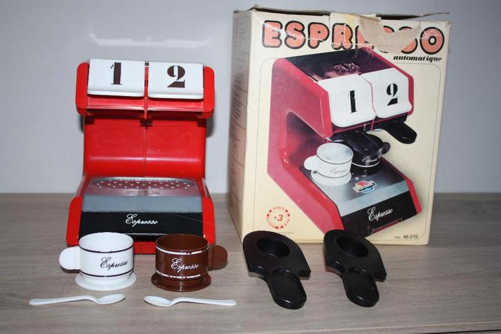 Speelgoed Espresso , Berchet , 19x20x15 cm, Kinderen en Baby's, Speelgoed | Speelkeukens, Gebruikt, Speelkeuken-accessoire, Kunststof