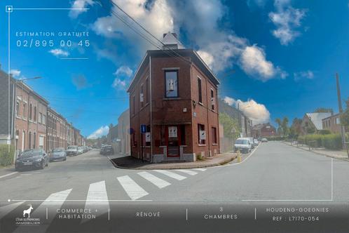 Maison à louer à Houdeng-Goegnies, 3 chambres, Immo, Huizen te huur, Vrijstaande woning