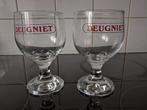 2 GLAZEN DEUGNIET TE KOOP, Verzamelen, Ophalen of Verzenden, Zo goed als nieuw, Bierglas