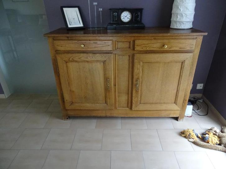 19e eeuwse eikenhouten meubelen, Antiek en Kunst, Antiek | Meubels | Kasten, Ophalen