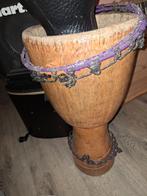 Djembe zonder vel, Ophalen