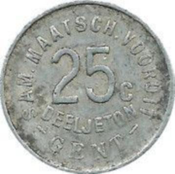 25 centimes - Vooruit Deeljeton 1880 Gand