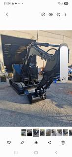 2t500 minigraafmachine alles werkt goed Kubota 3-cilindermot, Ophalen of Verzenden