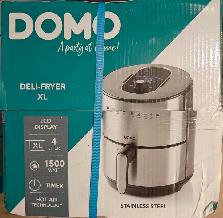 Domo DELI FRITEUSE XL, Elektronische apparatuur, Frituurpannen, Nieuw, 4 liter of meer, Ophalen of Verzenden