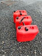 Jerrican rouge 20 litres, Ophalen