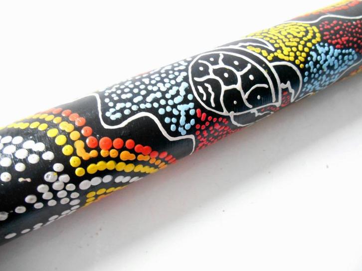 De regendans met de Aboriginals?  -  Regenpijp, Antiek en Kunst, Kunst | Niet-Westerse kunst, Ophalen of Verzenden