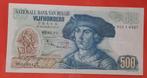 500 Frank - Orley - VIJFHONDERD - Serie I, Ophalen of Verzenden, Los biljet