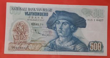 500 Frank - Orley - VIJFHONDERD - Serie I beschikbaar voor biedingen