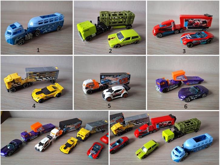 ☼ Hotwheel trucks, Kinderen en Baby's, Speelgoed |Speelgoedvoertuigen, Zo goed als nieuw, Ophalen of Verzenden