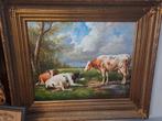 Nestor de clercke koeien in wei te doel, Antiek en Kunst, Ophalen of Verzenden