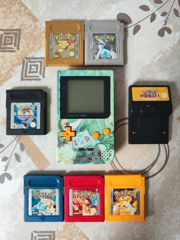 Game Boy Pocket Pokémon Edition met games beschikbaar voor biedingen
