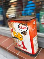 Esso 2 Takt Vespa scooter blik, Verzamelen, Ophalen of Verzenden, Gebruikt, Gebruiksvoorwerp