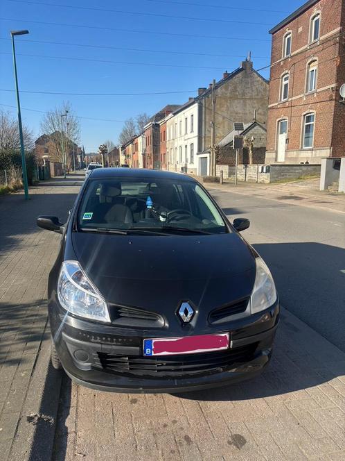 Renault Clio 3, Auto's, Renault, Particulier, Clio, Benzine, Euro 4, 5 deurs, Zwart, Zwart, Ophalen