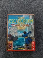 Pocket Escape Room: Crew vs Crew Het Pirateneiland, Hobby en Vrije tijd, Gezelschapsspellen | Kaartspellen, Ophalen of Verzenden