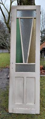 oude dubbeldeur, Ophalen, Gebruikt, Glas, Binnendeur