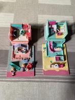2 vintage polly pocket huisjes bluebird 1993, Verzamelen, Ophalen of Verzenden