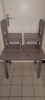 ikea tafeltje en 2 stoelen, Chaise(s), Enlèvement, Utilisé