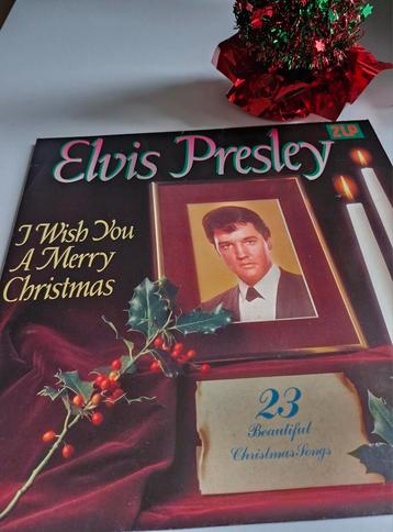 Elvis Presley dubbel-LP Iwish a Merry Christmas  beschikbaar voor biedingen