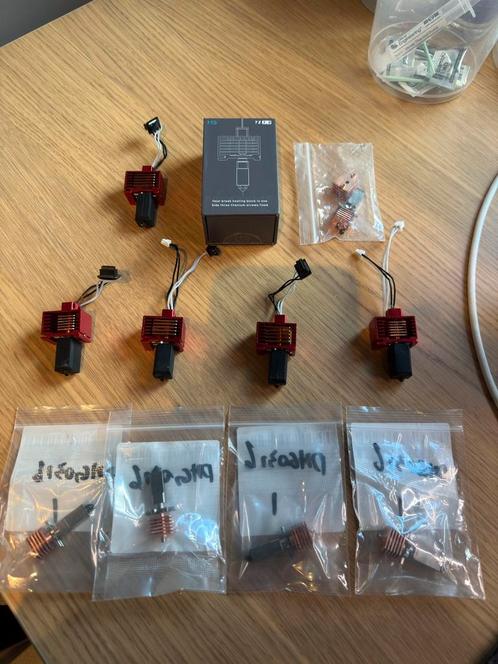 TZ3.0 Hotend Upgrade voor Bambu Lab X1C / P1S / P1P, Computers en Software, 3D-printerbenodigheden, Zo goed als nieuw, Ophalen of Verzenden