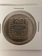 20 Francs 1933, Zilver, Verzenden
