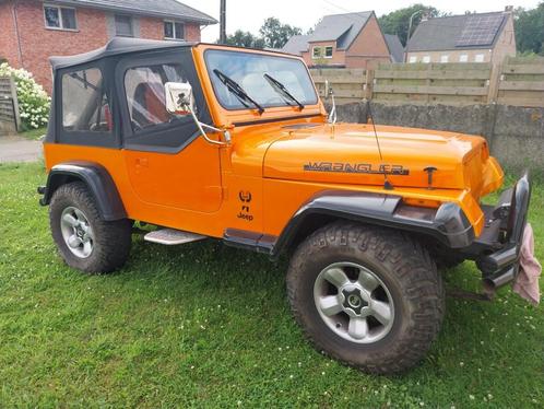 Jeep wrangler yj, Autos, Jeep, Particulier, Wrangler, Essence, SUV ou Tout-terrain, 3 portes, Boîte manuelle, Autres couleurs