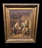 Schilderij Madou Jb.  De schoenmaker, Antiek en Kunst, Ophalen of Verzenden