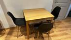 Table extensible IKEA Ekedalen, Huis en Inrichting, Ophalen, Gebruikt, 50 tot 100 cm, Eikenhout