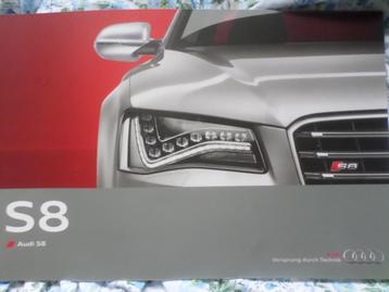 Audi S8 FRANS 09-2011 brochure beschikbaar voor biedingen