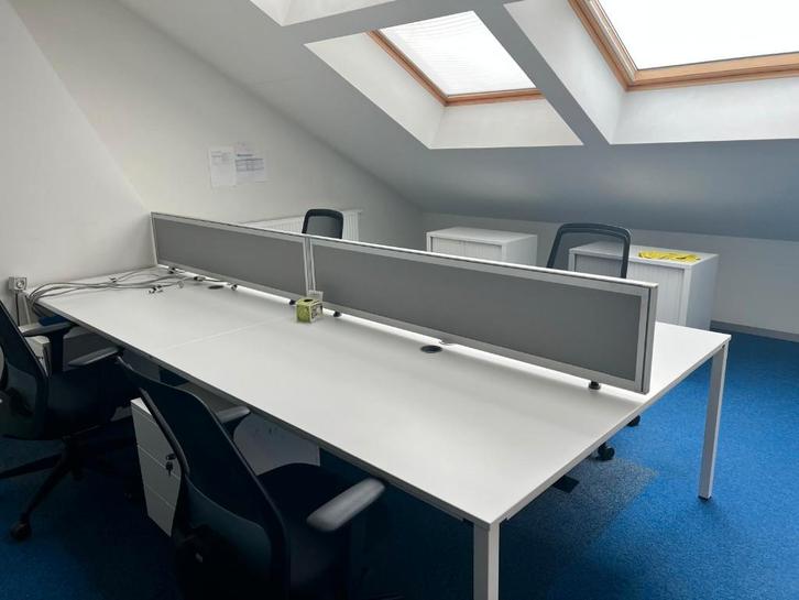 4-persoons bench desk met akoestische panelen Sedus, Articles professionnels, Aménagement de Bureau & Magasin | Mobilier de bureau & Aménagement