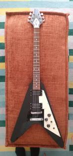 BPF Flying V elektrische gitaar met gigbag, Muziek en Instrumenten, Snaarinstrumenten | Gitaren | Elektrisch, Ophalen of Verzenden