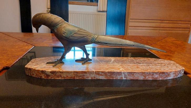 Art Deco bronzen sculptuur, Antiek en Kunst, Antiek | Brons en Koper, Ophalen of Verzenden