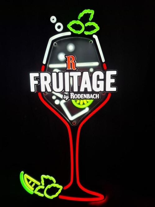 Prachtige lichtreclame Rodenbach Fruitage, Verzamelen, Merken en Reclamevoorwerpen, Nieuw, Lichtbak of (neon) lamp, Ophalen of Verzenden