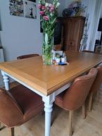 Table de salle à manger, Maison & Meubles, Tables | Tables à manger, Comme neuf, Chêne, Rectangulaire, 50 à 100 cm