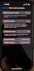 Apple iPhone 15 Pro Max 256GB Facture + garantie 8 mois, Telecommunicatie, Mobiele telefoons | Apple iPhone, Ophalen, Zo goed als nieuw