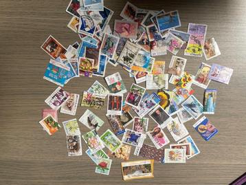 Lot 104 gestempelde postzegels Australie beschikbaar voor biedingen