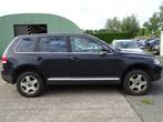 Touareg 2.5tdi ,550000km,bj 2006 ,motor defect, Auto's, Volkswagen, Zwart, Zwart, Leder, Bedrijf