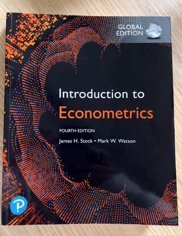 Introduction à l'économétrie (quatrième édition)
