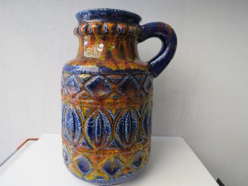 Vintage Bay keramik vaas  93 25 Bodo Mans, Antiek en Kunst, Curiosa en Brocante, Ophalen of Verzenden