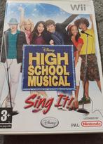 Nintendo Wii. Disney High School Musical. Sing it., Muziek, Ophalen of Verzenden, Zo goed als nieuw, 3 spelers of meer