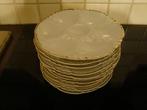 10 Vintage oesterborden.' Cerabel. Porcelaine de Baudour', Ophalen