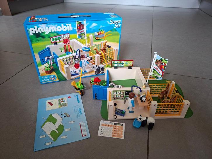 Playmobil 4009 Superset Verzorgingstation, Kinderen en Baby's, Speelgoed | Playmobil, Zo goed als nieuw, Complete set, Ophalen of Verzenden