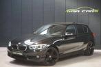 BMW 1 Serie 118 iA Benzine Automaat-Navi-Airco-PDC-108dkm-Ga, Auto's, BMW, Gebruikt, 136 pk, Zwart, Bedrijf