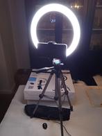 Cullmann Alpha 1000 foto statief met lamp, Audio, Tv en Foto, Fotografie | Fotostudio en Toebehoren, Ophalen of Verzenden, Zo goed als nieuw