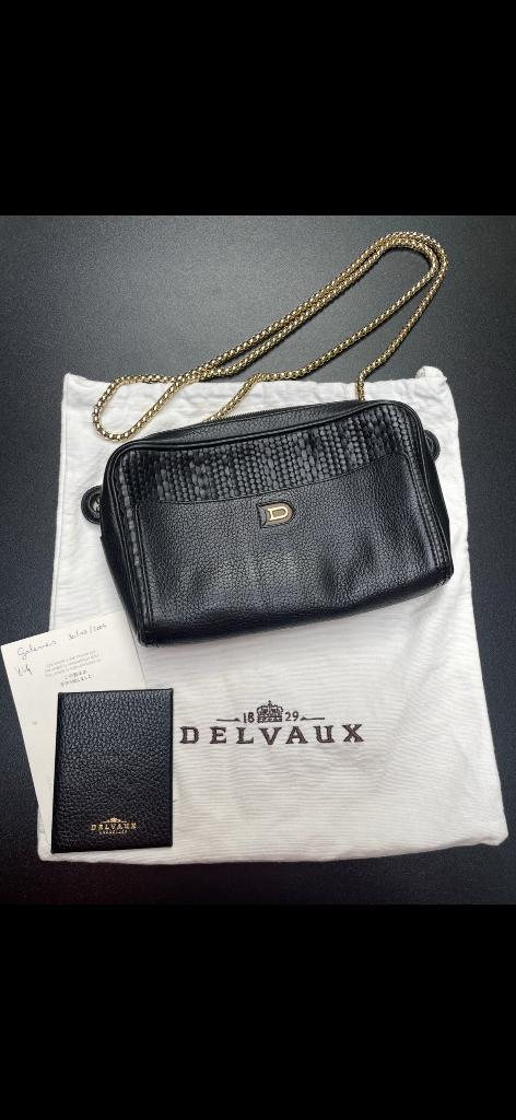 Handtas Delvaux, Bijoux, Sacs & Beauté, Sacs | Sacs Femme, Comme neuf, Sac à main, Noir, Enlèvement