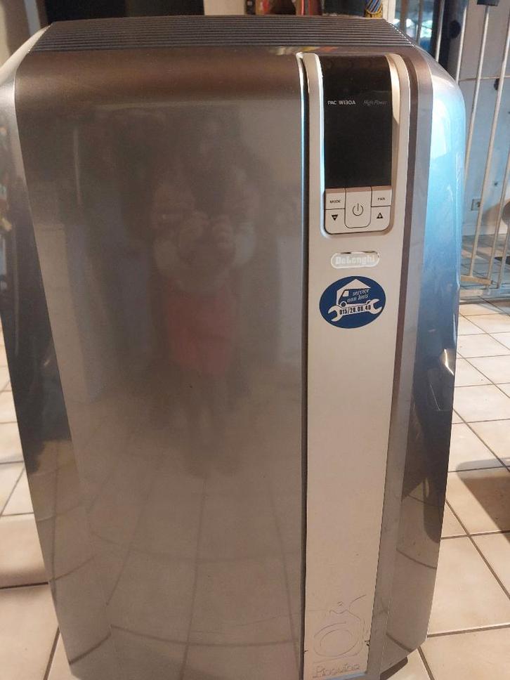 Delonghi PAC W130A mobiele airco, Elektronische apparatuur, Airco's, Zo goed als nieuw, Mobiele airco, 100 m³ of groter, 3 snelheden of meer