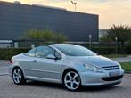 Peugeot 307 2.0 Benzine Cabrio Automaat 245.000KM, Auto's, 4 zetels, Cabriolet, Leder, Zilver of Grijs
