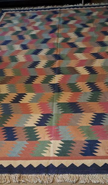 mooie multicolor perzisch, oosterse kelim tapijt, Enlèvement