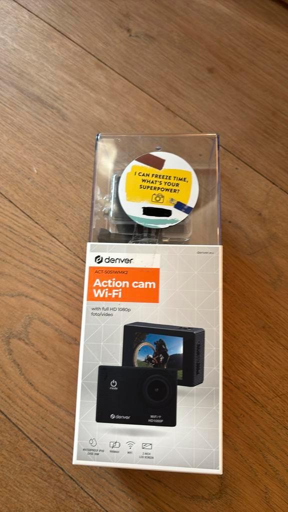 Denver ACT-5051W, TV, Hi-fi & Vidéo, Caméras action, Neuf, Autres marques, Enlèvement ou Envoi
